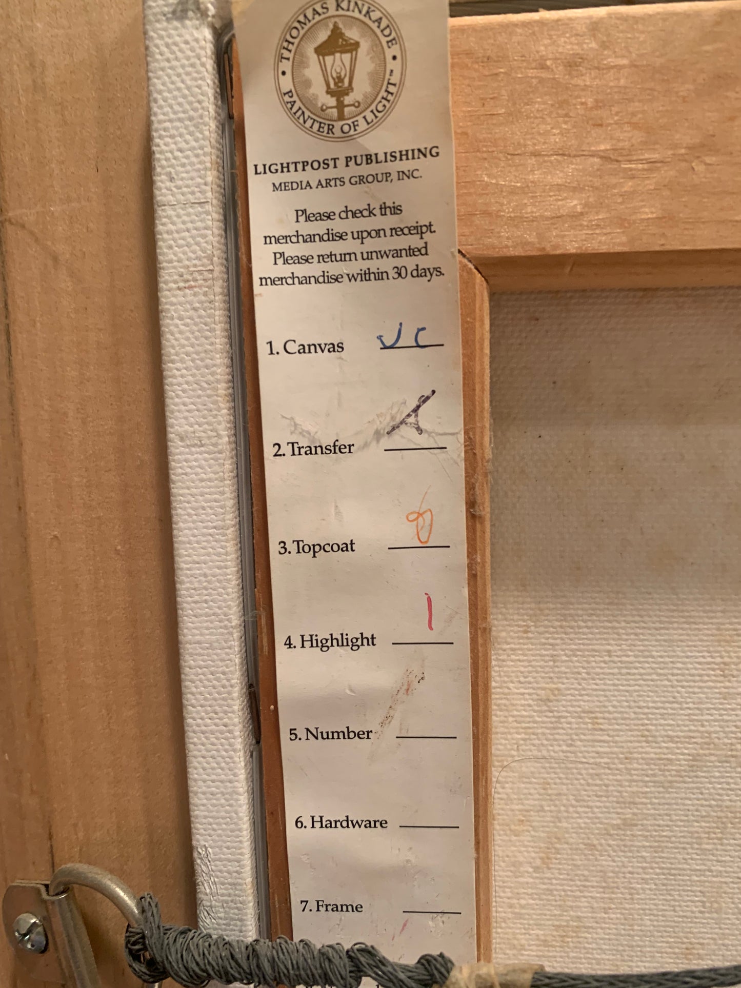 Thomas Kinkade New York, Fifth Ave Beautifully Framed Canvas, Collectible