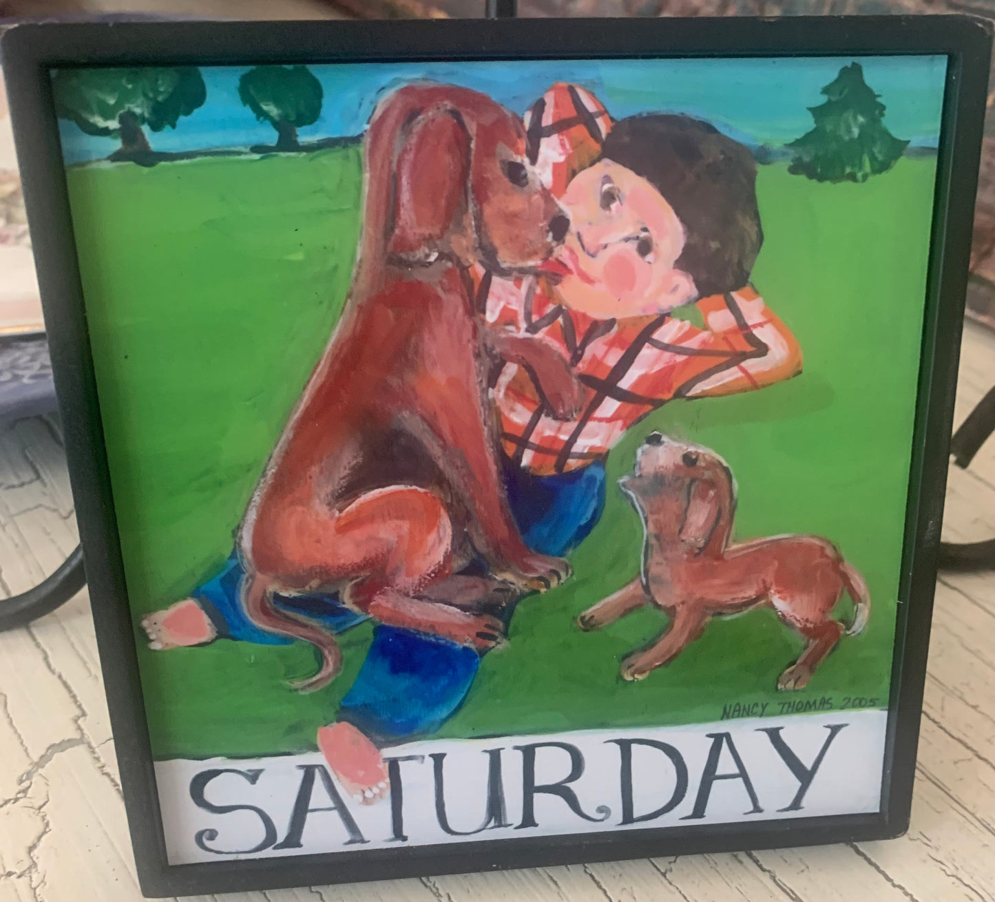 Nancy Thomas Childrens Days of the Week - Saturday, Discontinued Collection