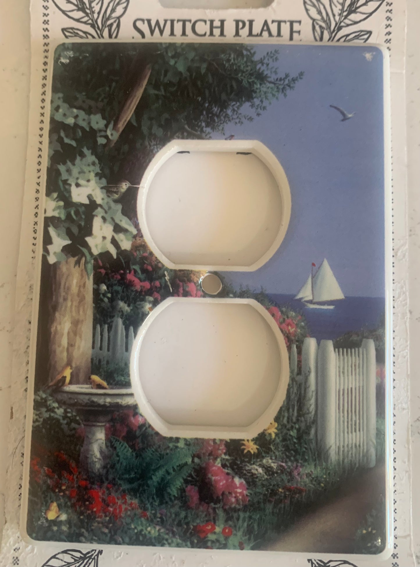 Coastal Dune Ceramic Outlet Plate