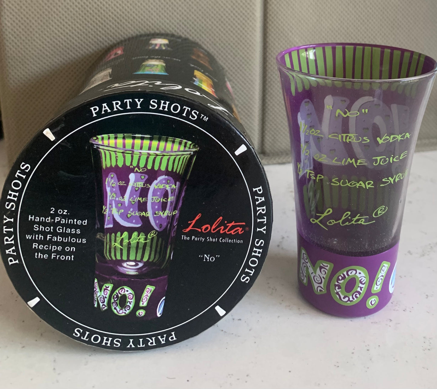 Lolita "NO!" Shot Glass