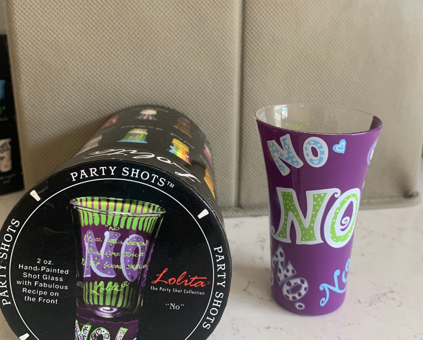 Lolita "NO!" Shot Glass