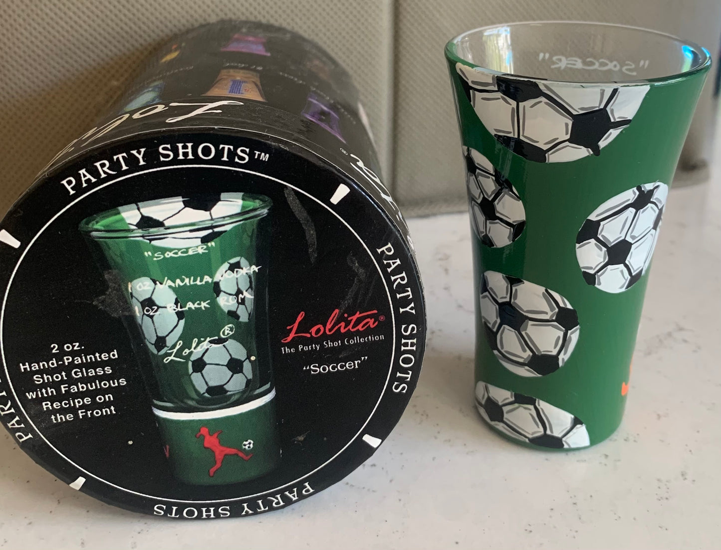 Lolita Soccer Shot Glass