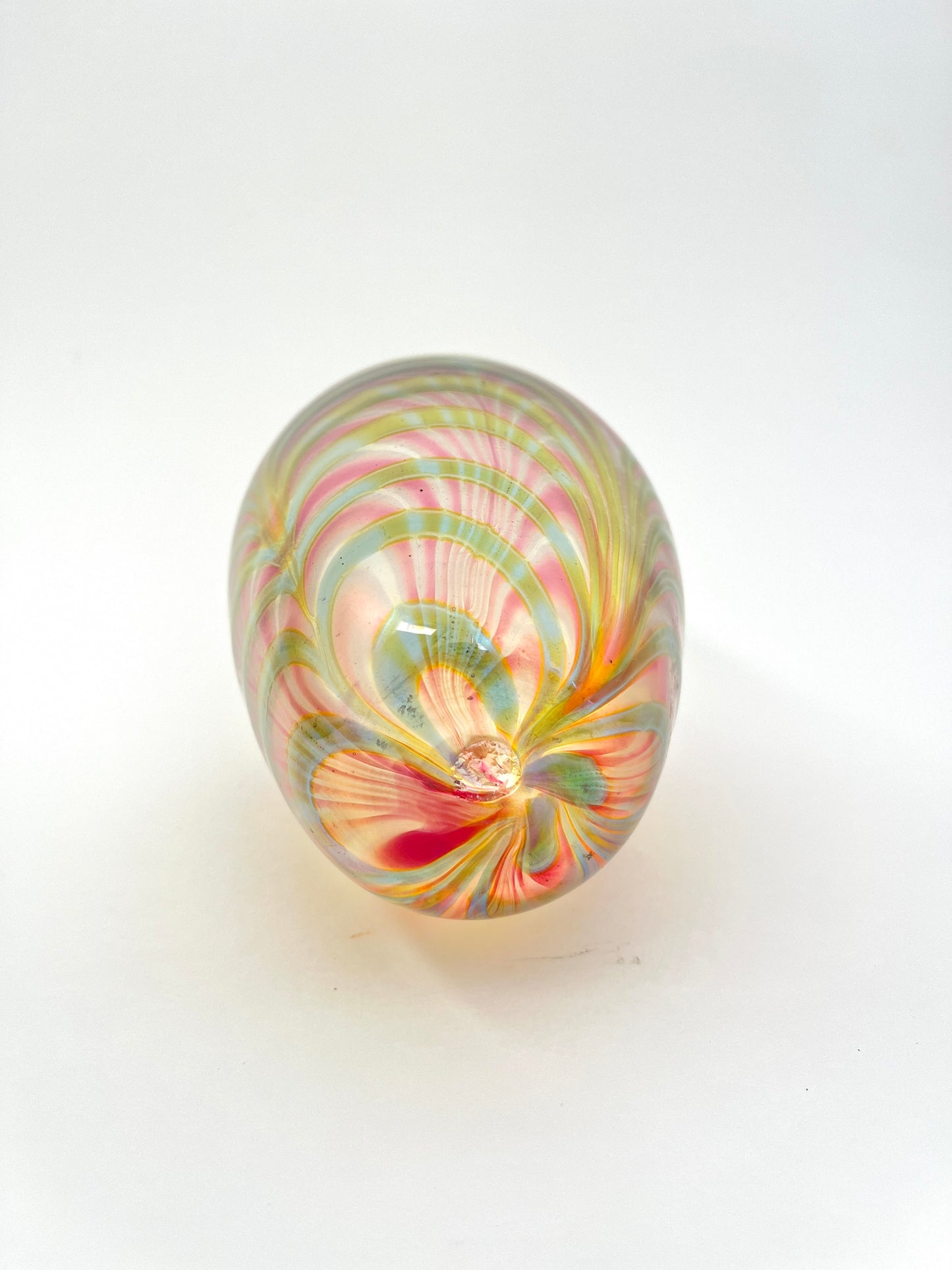 Art Deco Style Hand-blown Glass Vase, Murano?