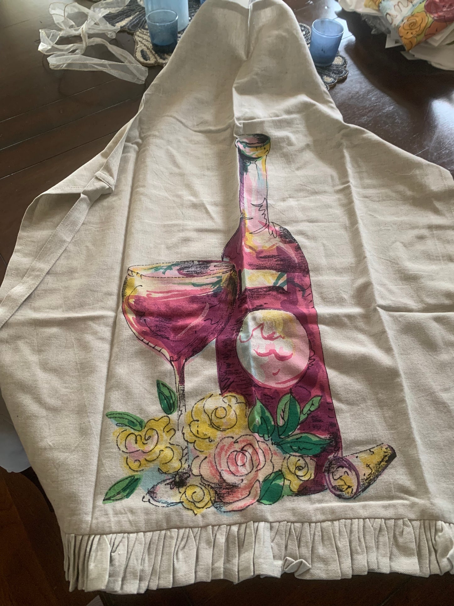 Wine Time Apron, Julia Junkin Design