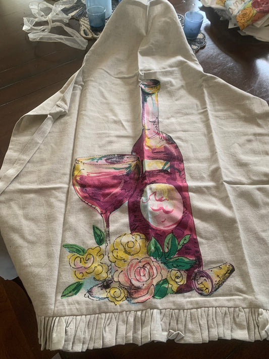 Wine Time Apron, Julia Junkin Design