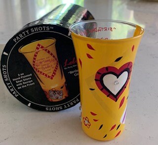 Lolita Birthday Girl Shot Glass