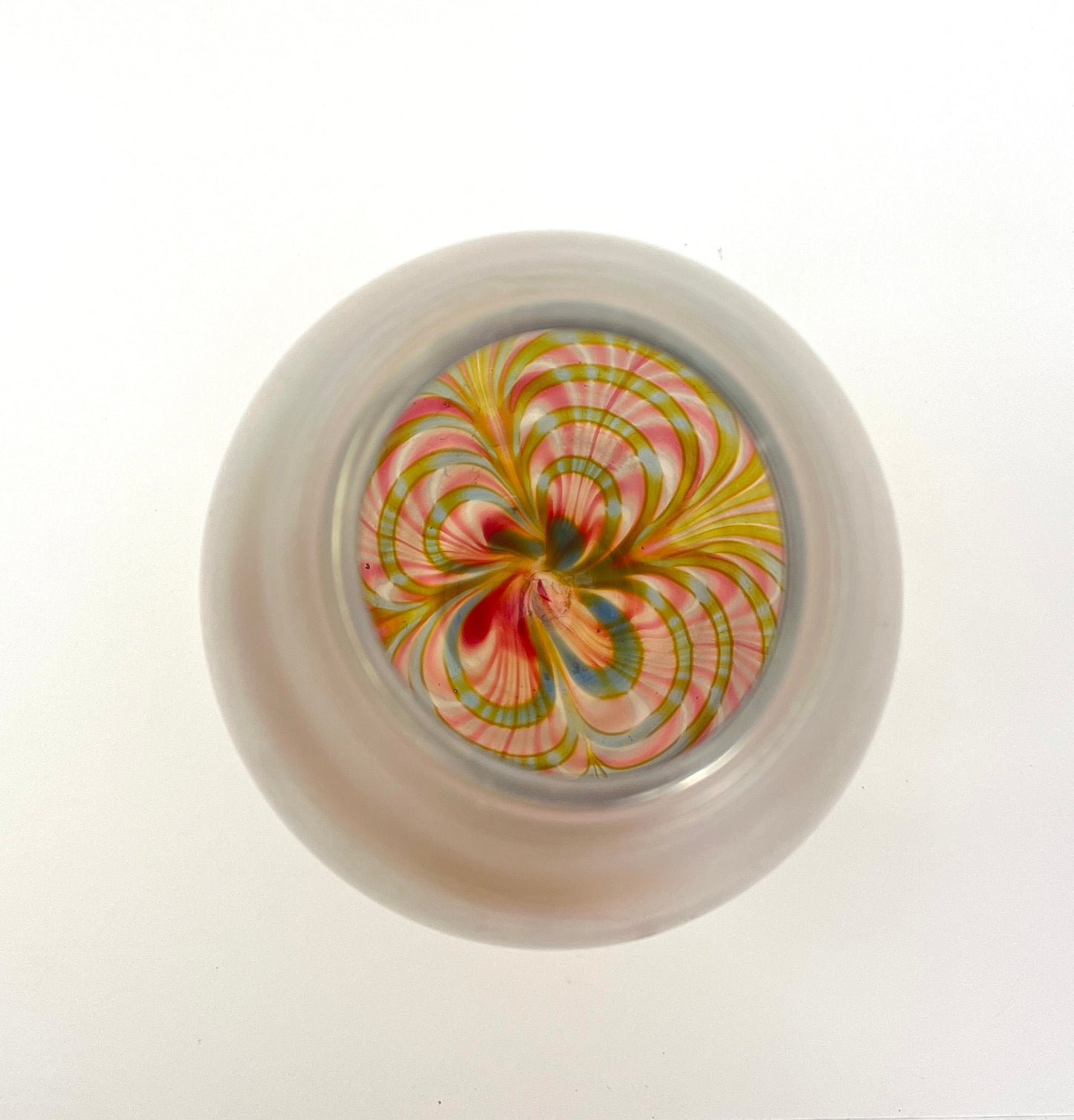 Art Deco Style Hand-blown Glass Vase, Murano?