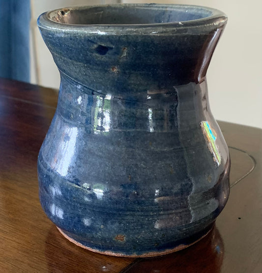 Blue Studio Hand-Thrown Ceramic Vase