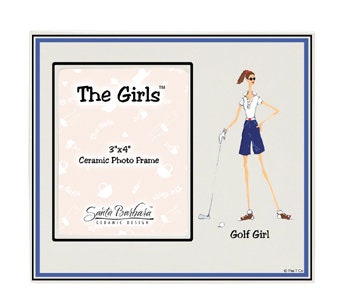 Golf Girl Picture Frame